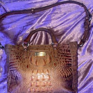 Brown purse brahmin brand